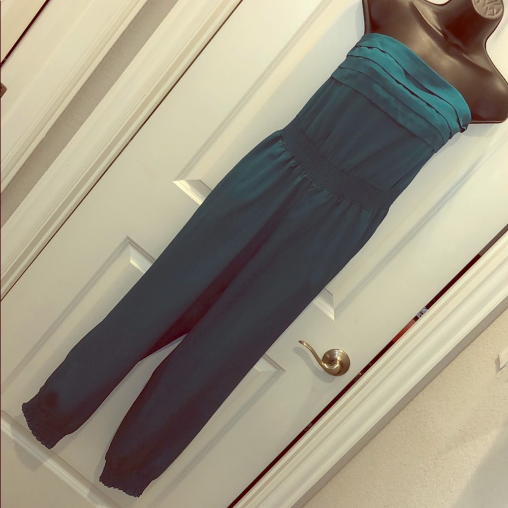 Bebe Strapless Jumpsuit